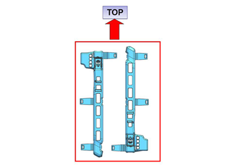 Mold layout